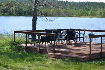 Фото номера Шале с 3 спальнями Кемпинги Kenttäniemi Cottages г. Сонка 62