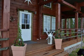 Фото номера Шале с 3 спальнями Кемпинги Kenttäniemi Cottages г. Сонка 28