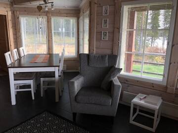 Фото номера Шале с 3 спальнями Кемпинги Kenttäniemi Cottages г. Сонка 12