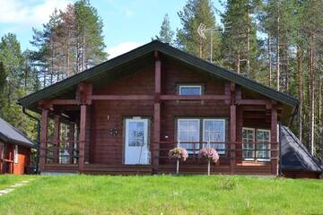 Фото номера Шале с 3 спальнями Кемпинги Kenttäniemi Cottages г. Сонка 17